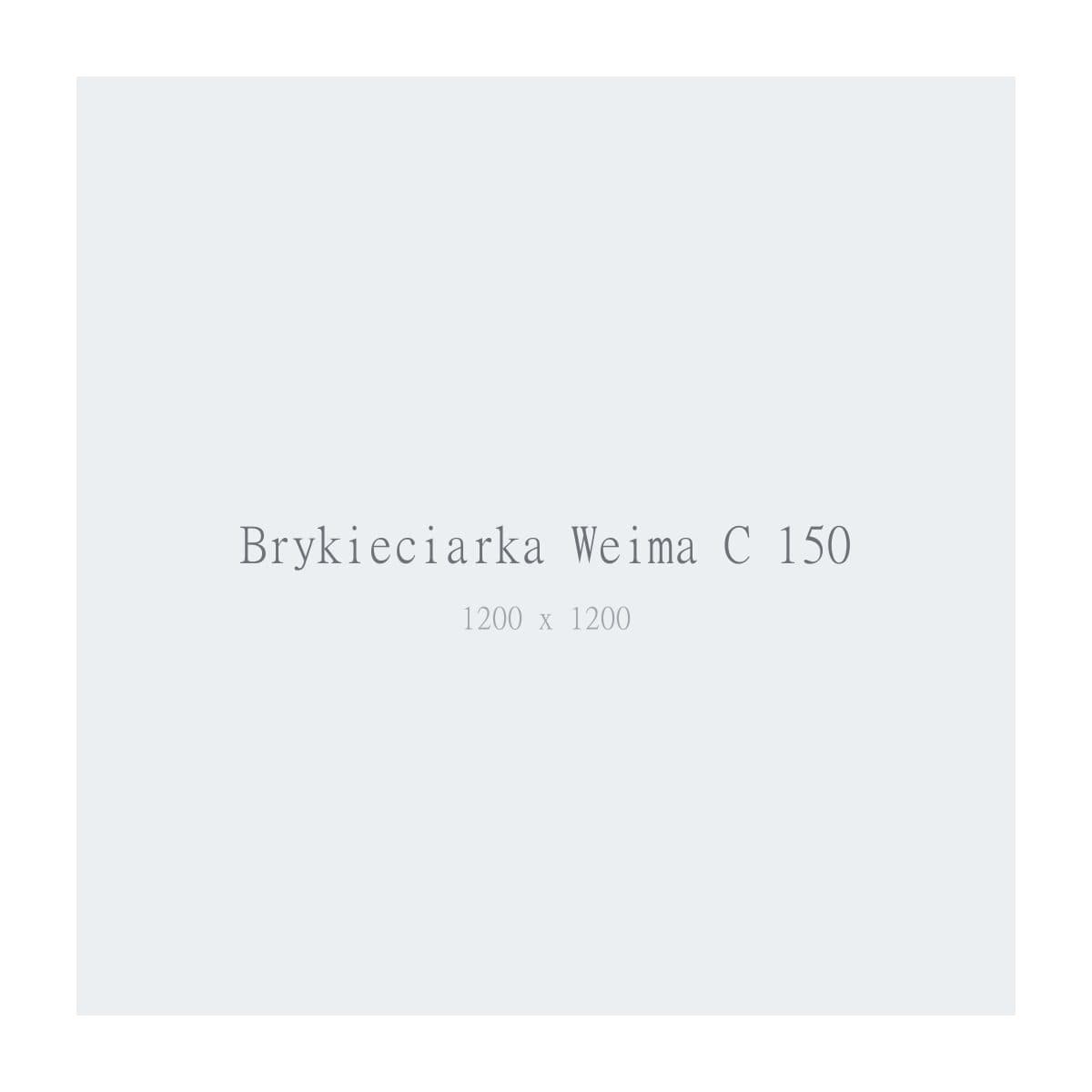 Brykieciarka Weima C 150 — zdjęcie zastępcze