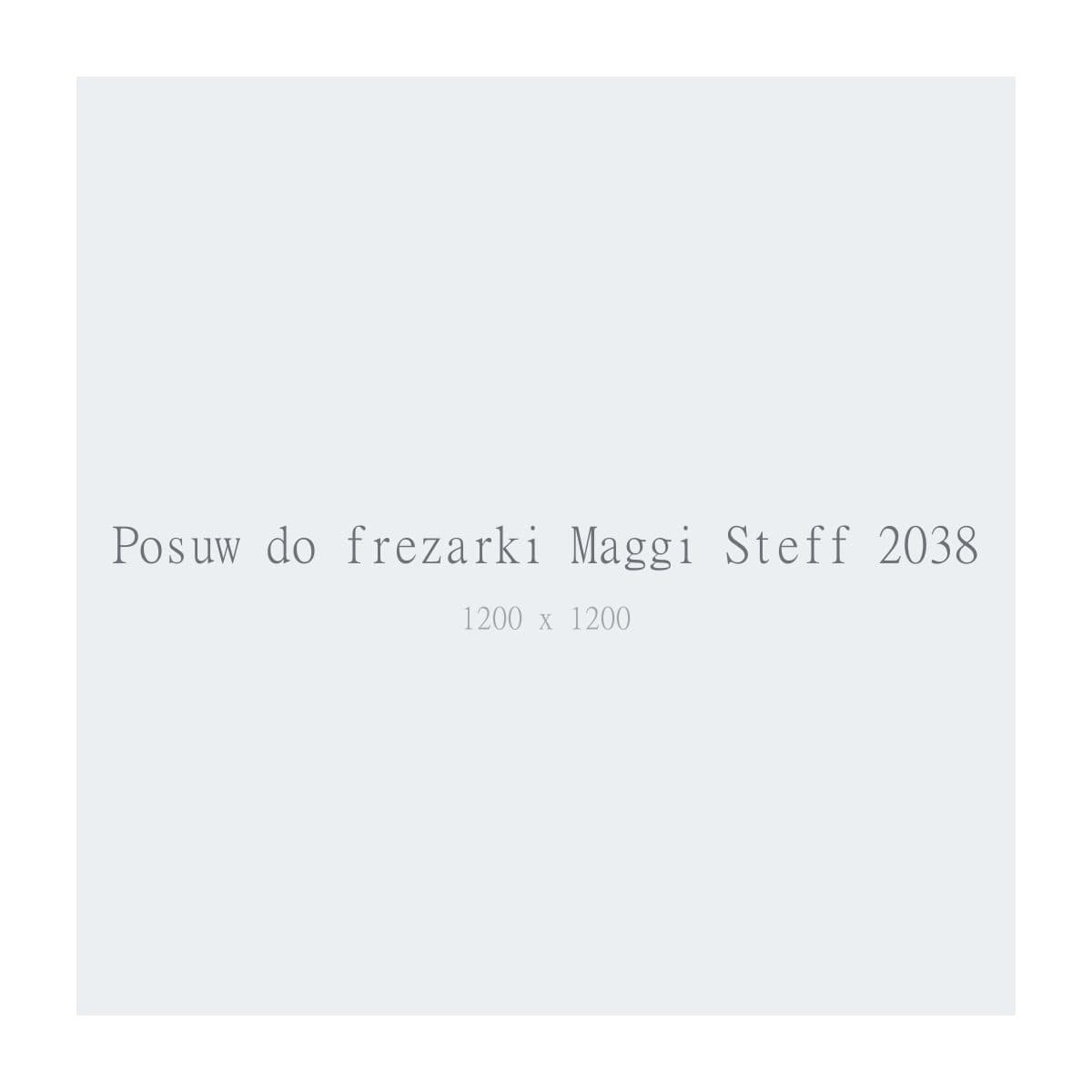Posuw do frezarki Maggi Steff 2038 — zdjęcie zastępcze