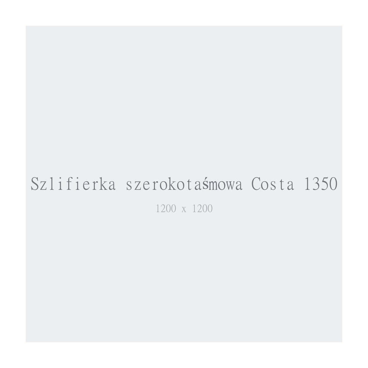 Szlifierka szerokotaśmowa Costa 1350 — zdjęcie zastępcze